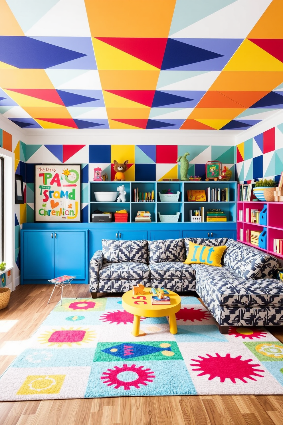 Modern Playroom Design Ideas 19