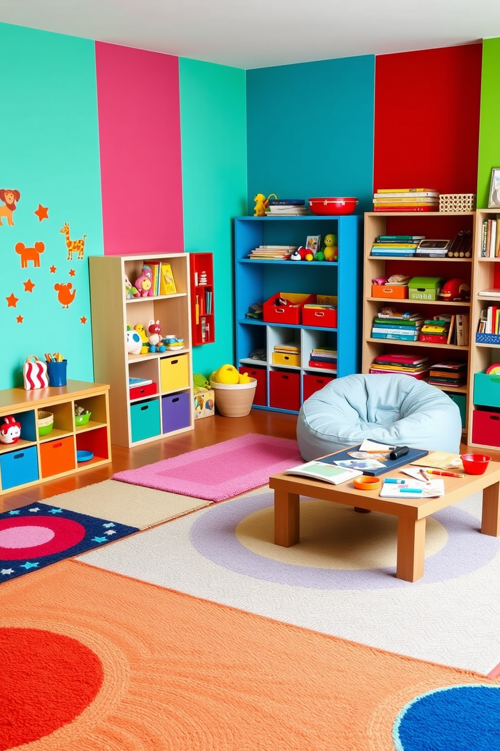 Modern Playroom Design Ideas 8