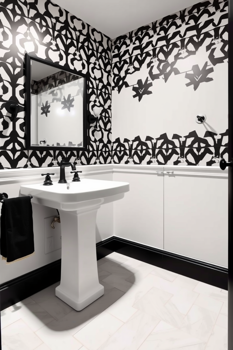 Modern Powder Room Design Ideas 10