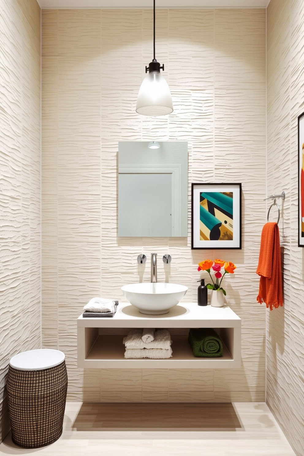 Modern Powder Room Design Ideas 6