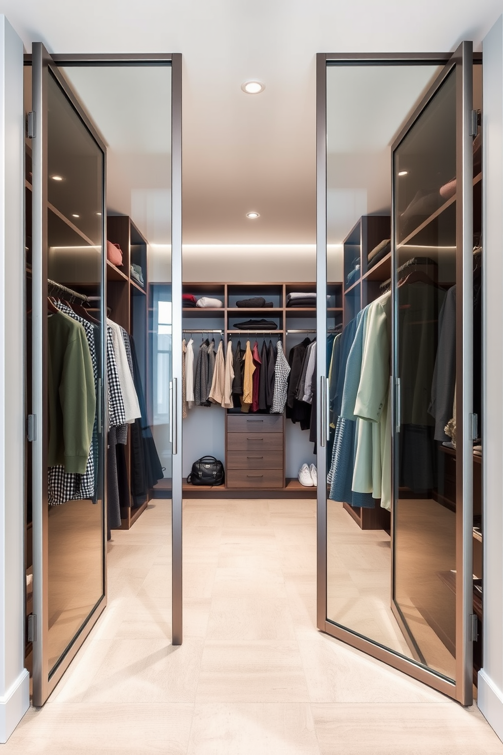 Modern Walk In Closet Design Ideas 1