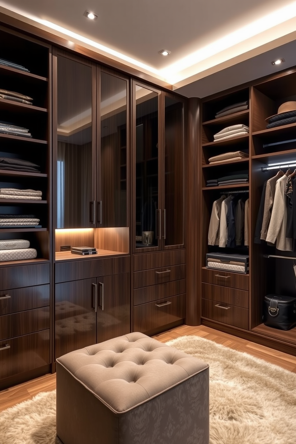 Modern Walk In Closet Design Ideas 15