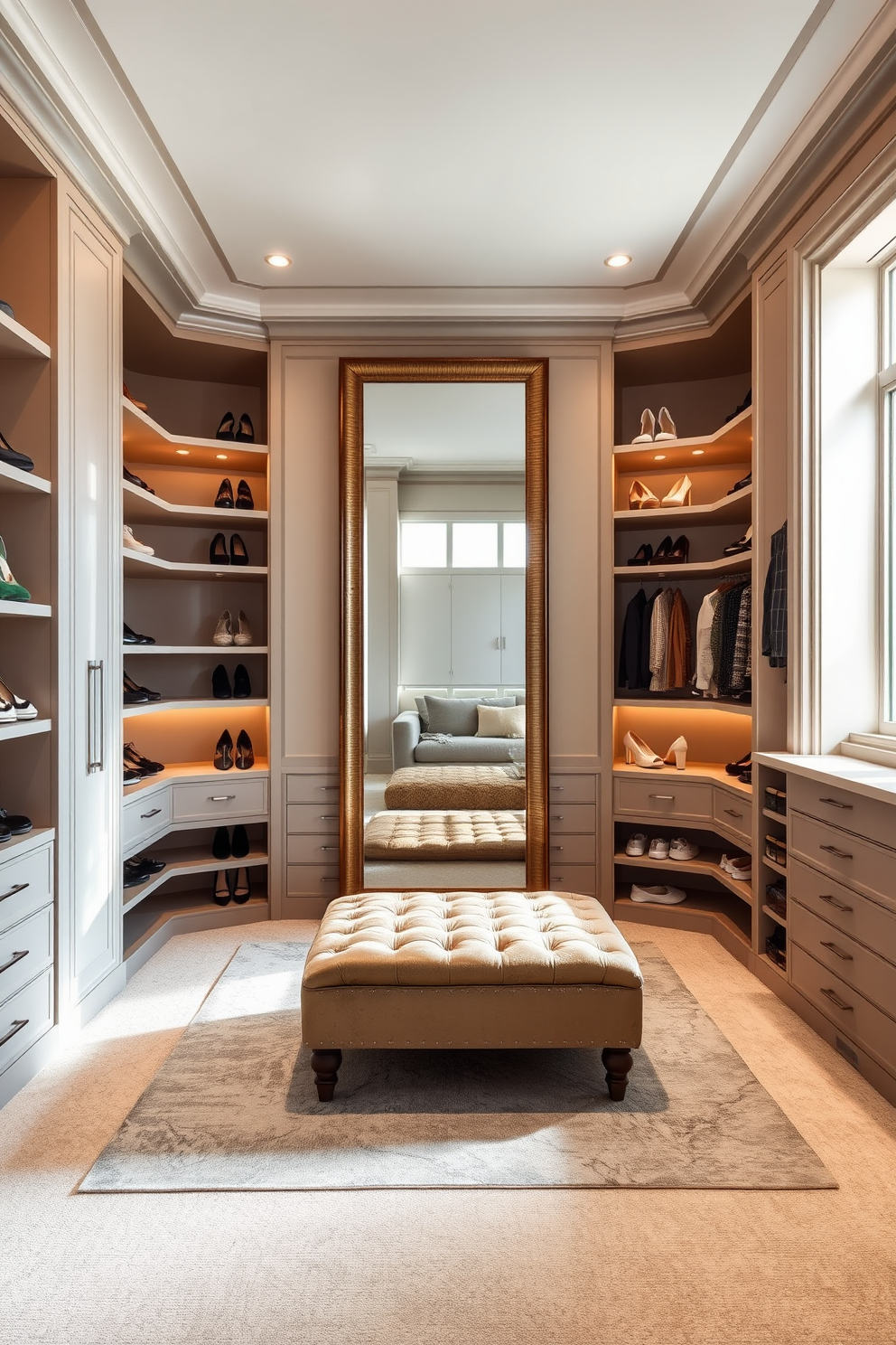 Modern Walk In Closet Design Ideas 17