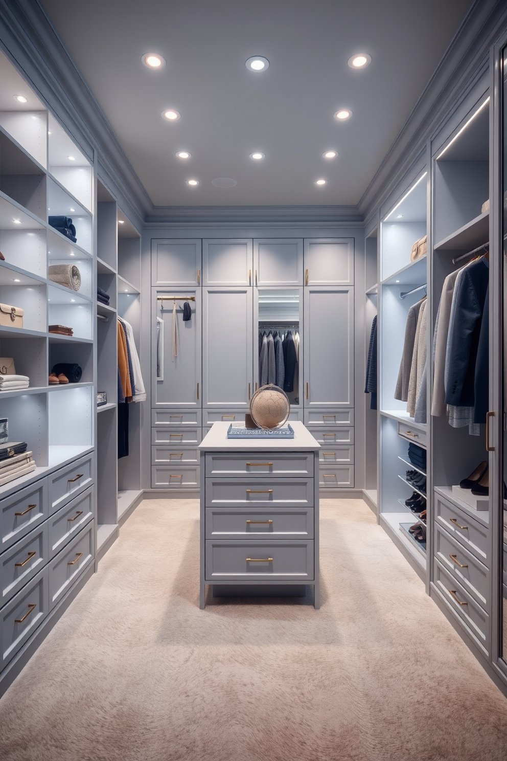 Modern Walk In Closet Design Ideas 30