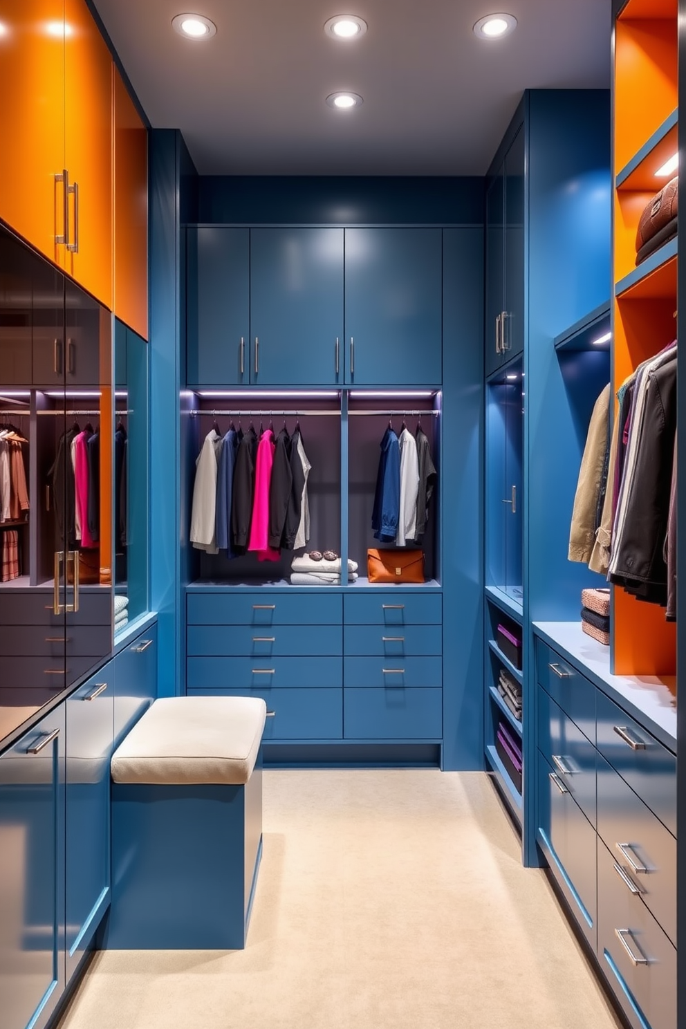 Modern Walk In Closet Design Ideas 6