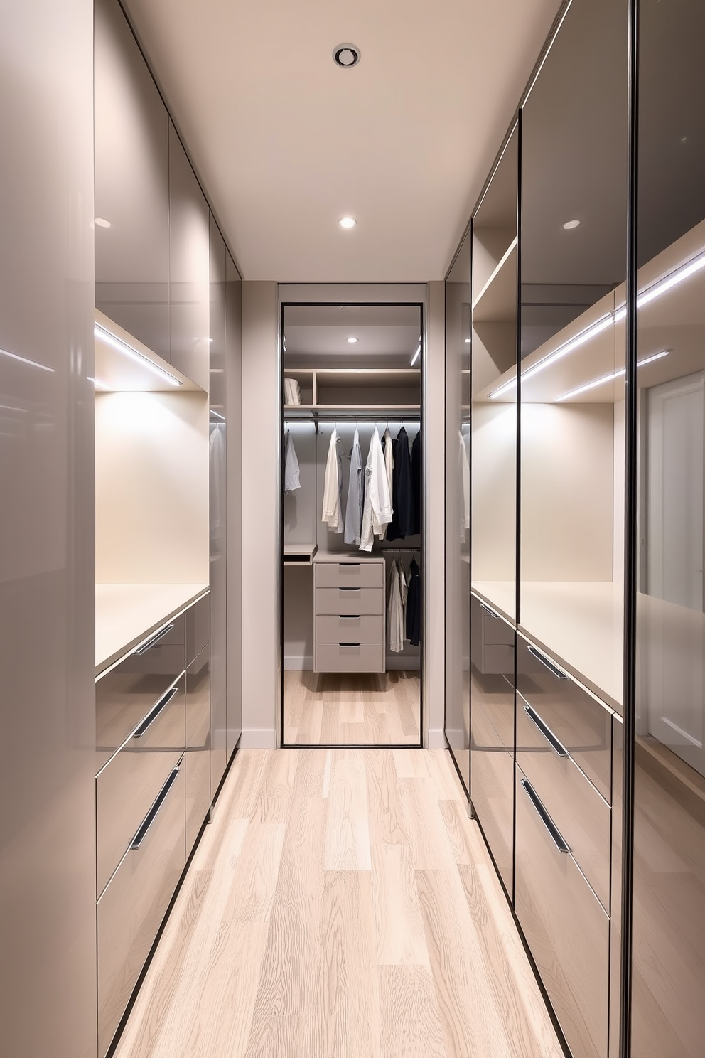 Modern Walk In Closet Design Ideas 7