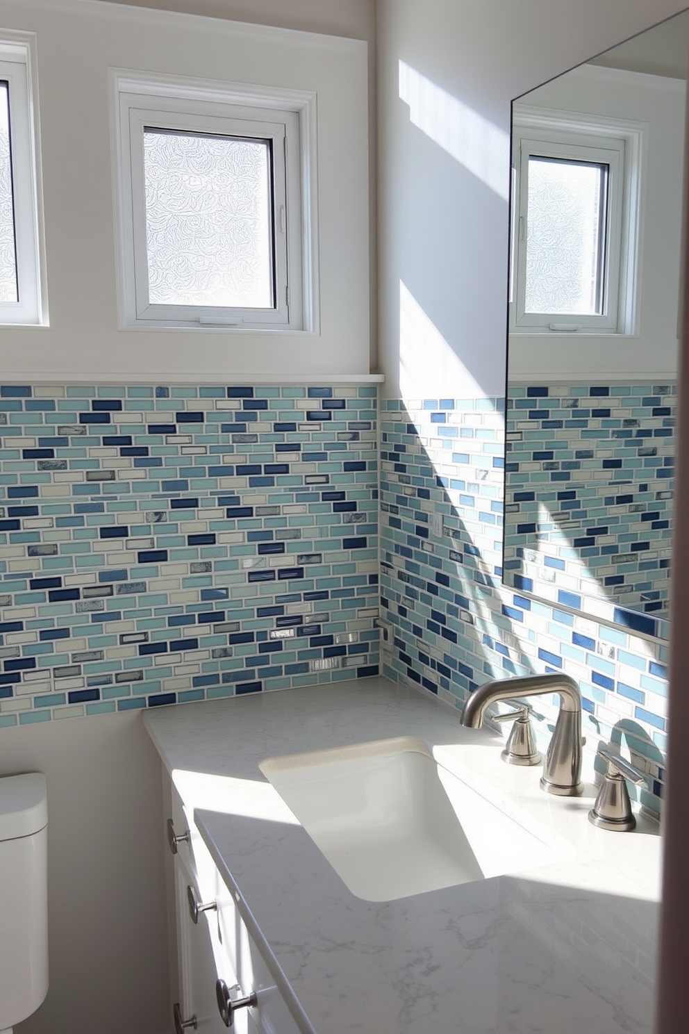 Mosaic Tiles Bathroom Design Ideas 6