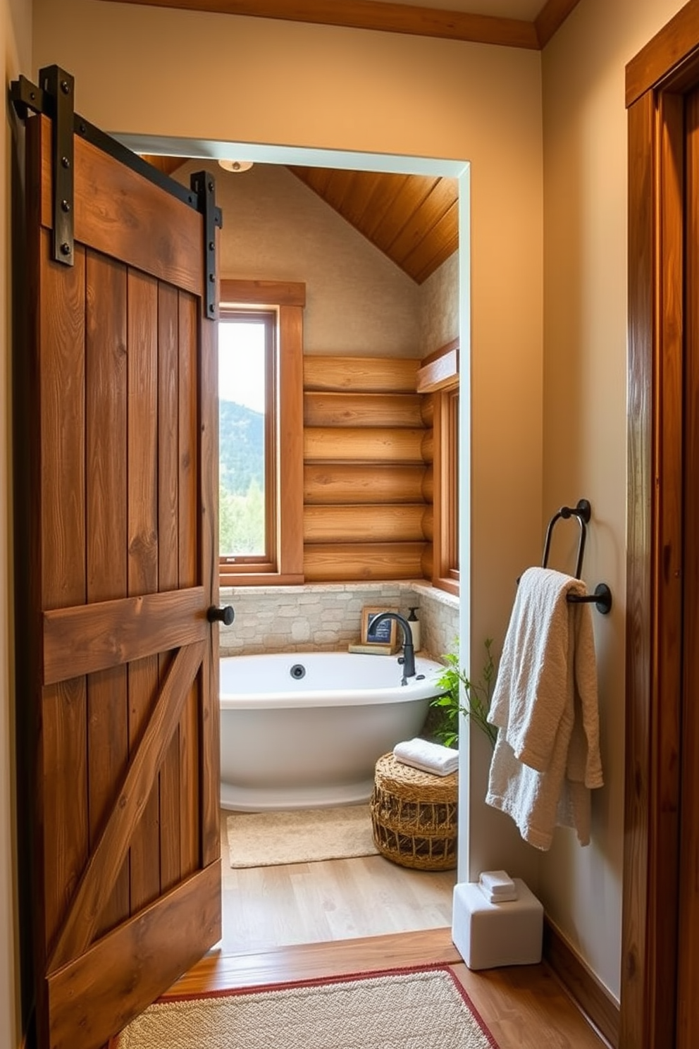 Mountain Cabin Bathroom Design Ideas 13