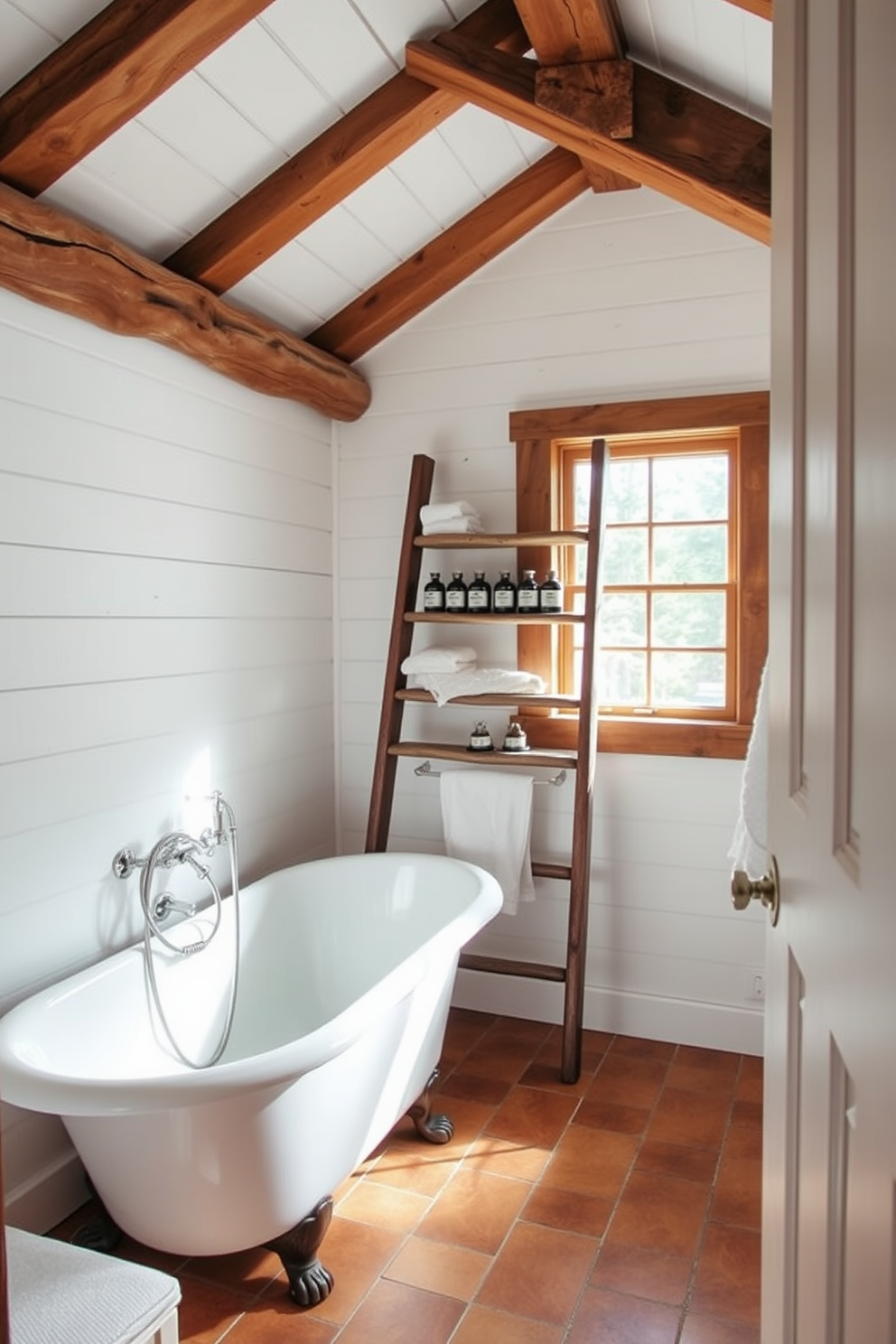 Mountain Cabin Bathroom Design Ideas 26