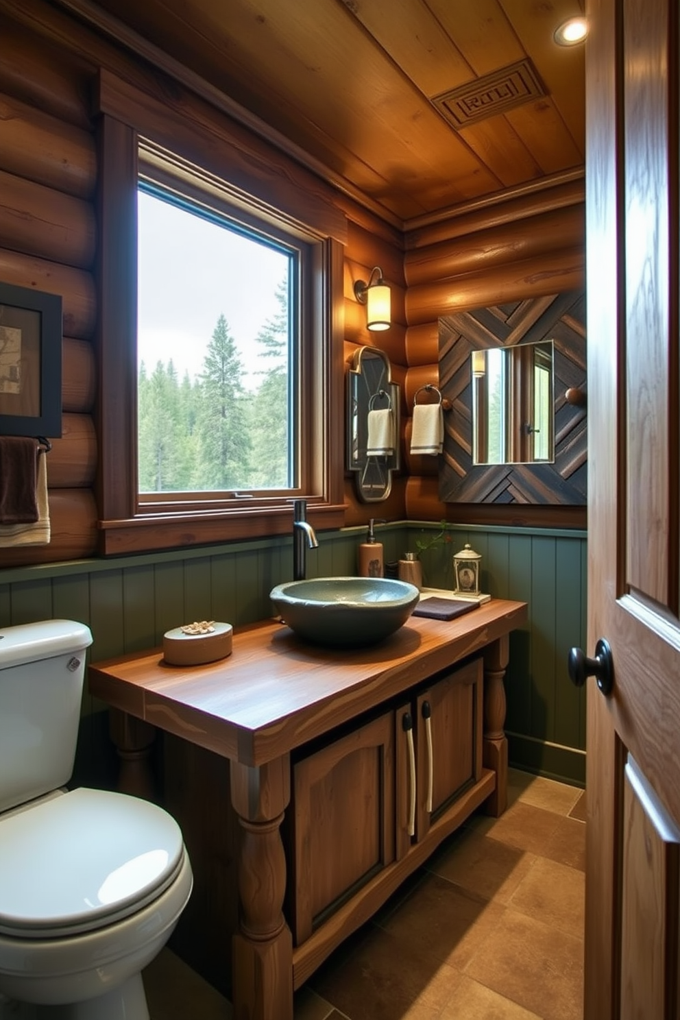 Mountain Cabin Bathroom Design Ideas 7