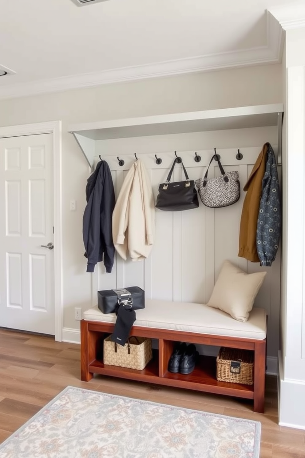 Mudroom Bench Design Ideas 19