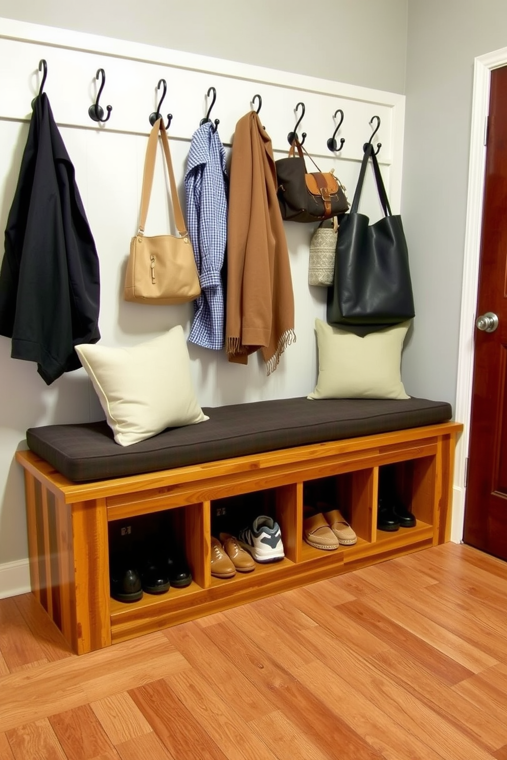 Mudroom Bench Design Ideas 21