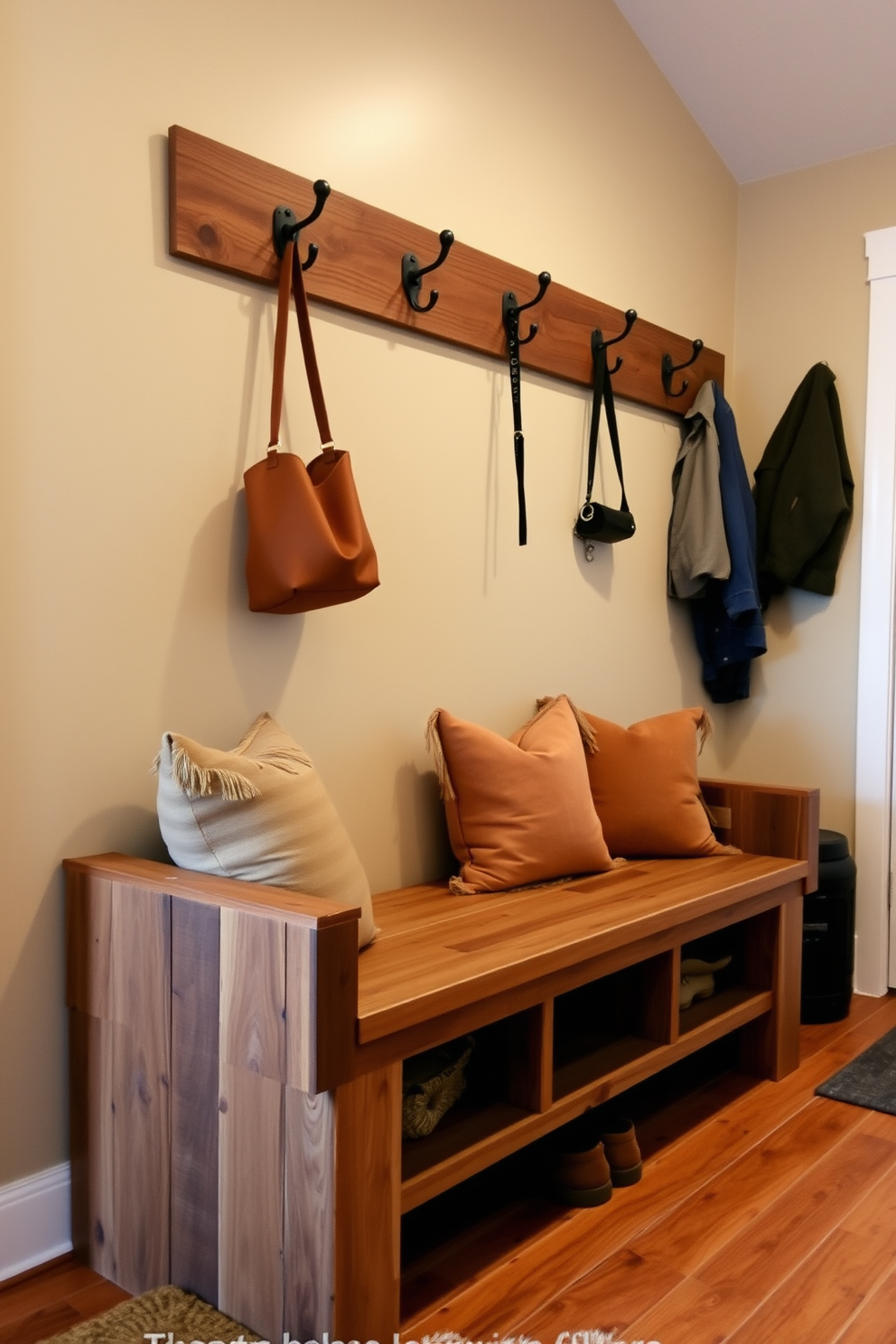 Mudroom Bench Design Ideas 28