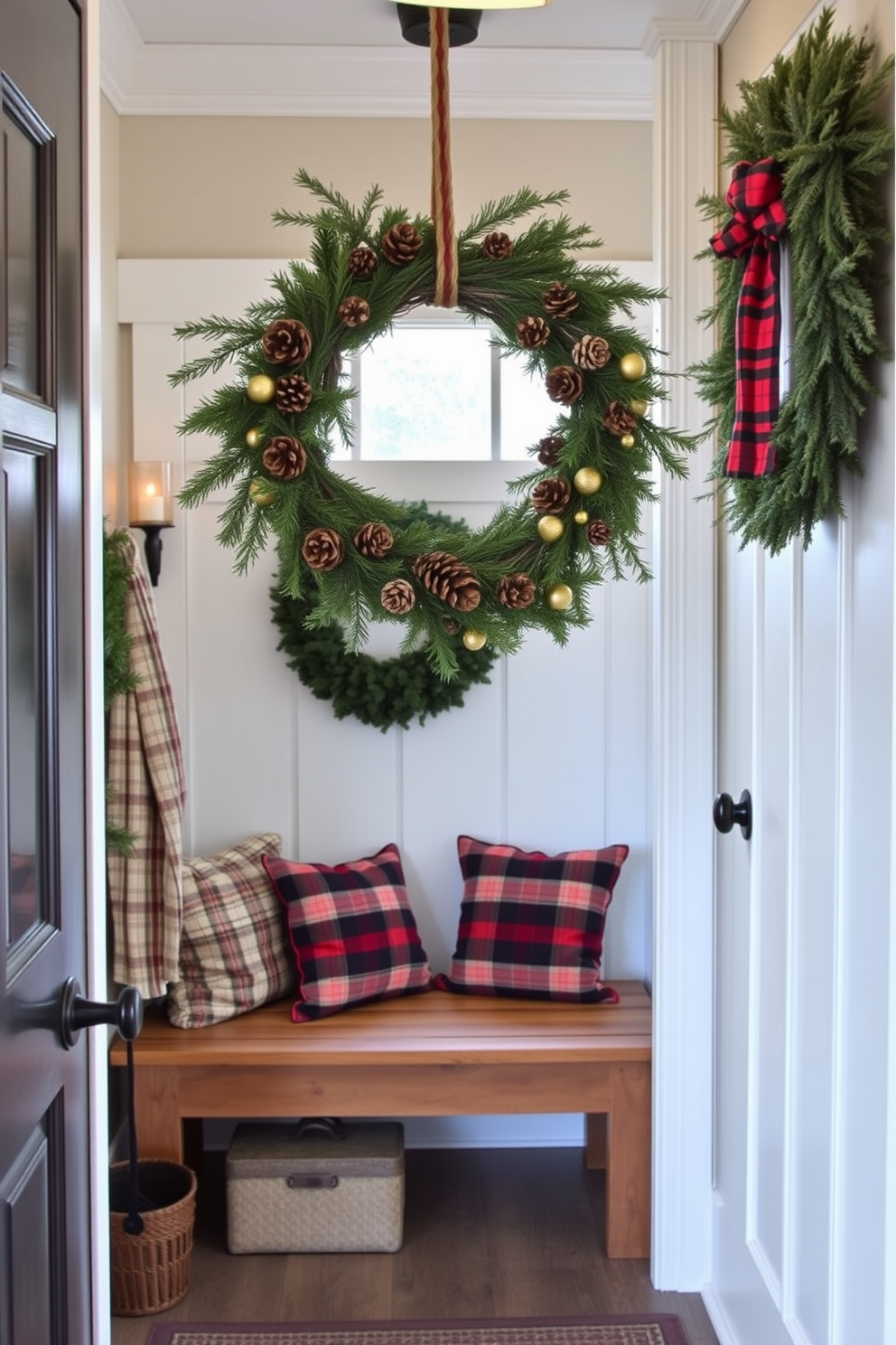 Mudroom Christmas Decorating Ideas 1