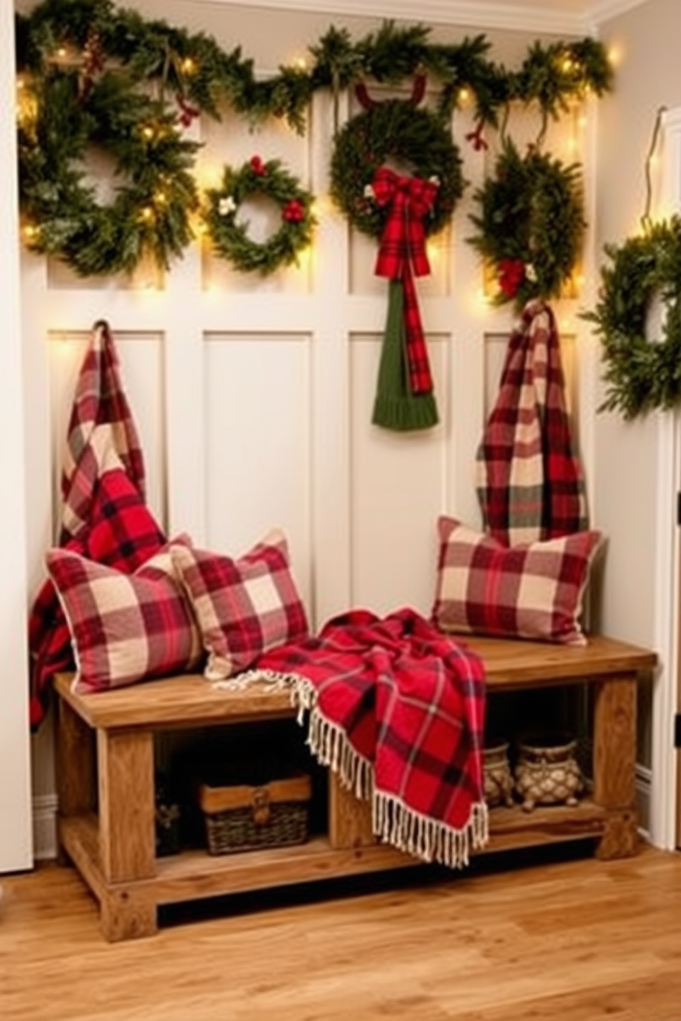 Mudroom Christmas Decorating Ideas 2