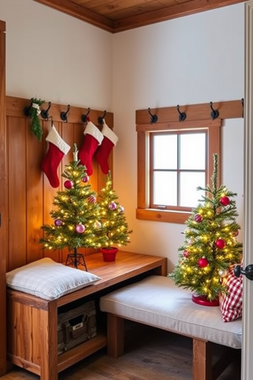 Mudroom Christmas Decorating Ideas 6