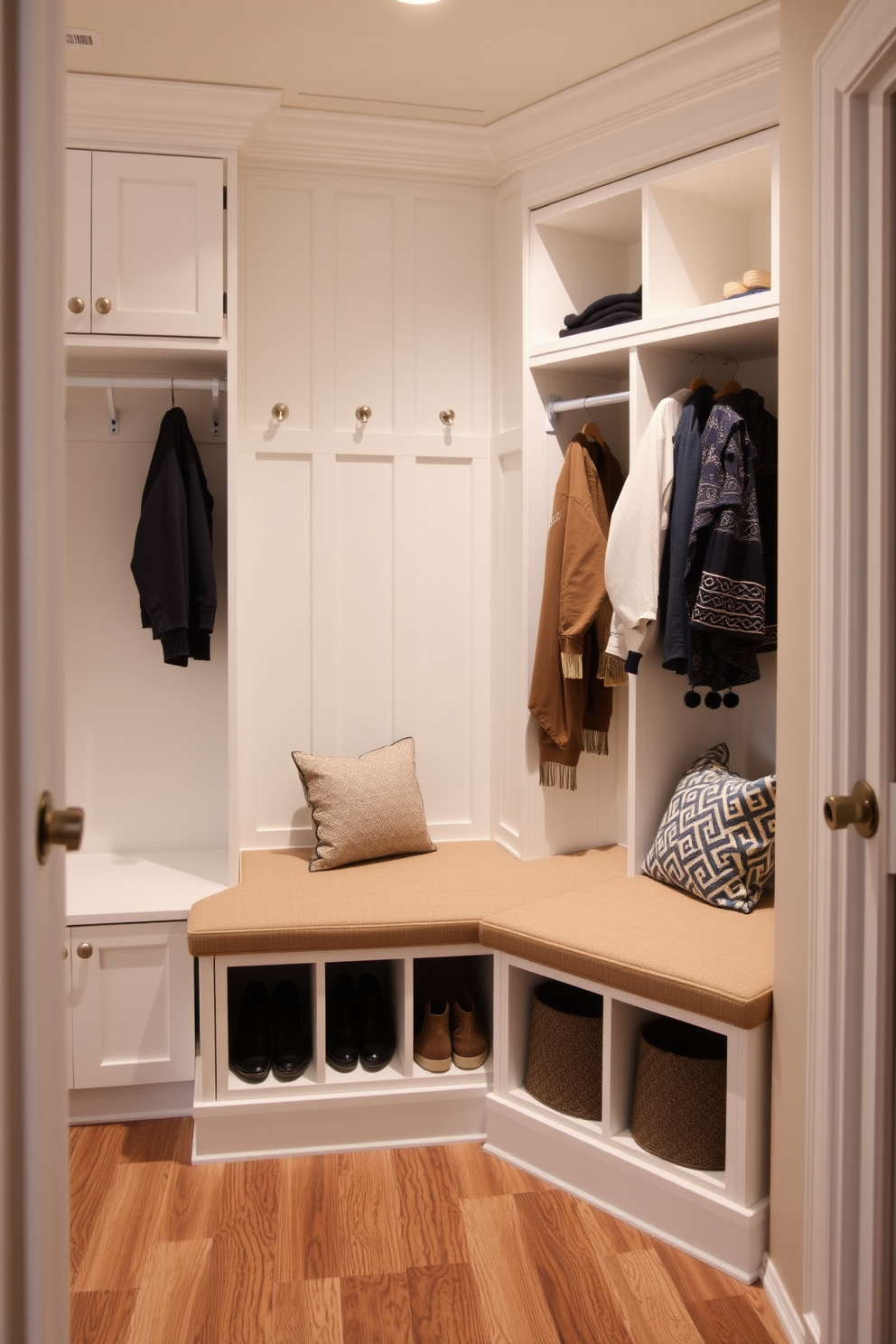 Mudroom Closet Design Ideas 16