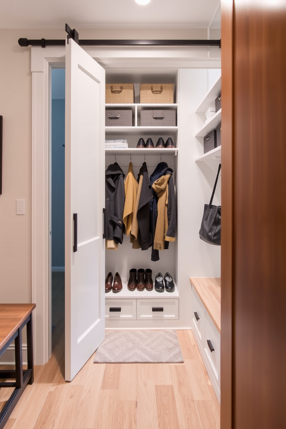 Mudroom Closet Design Ideas 6