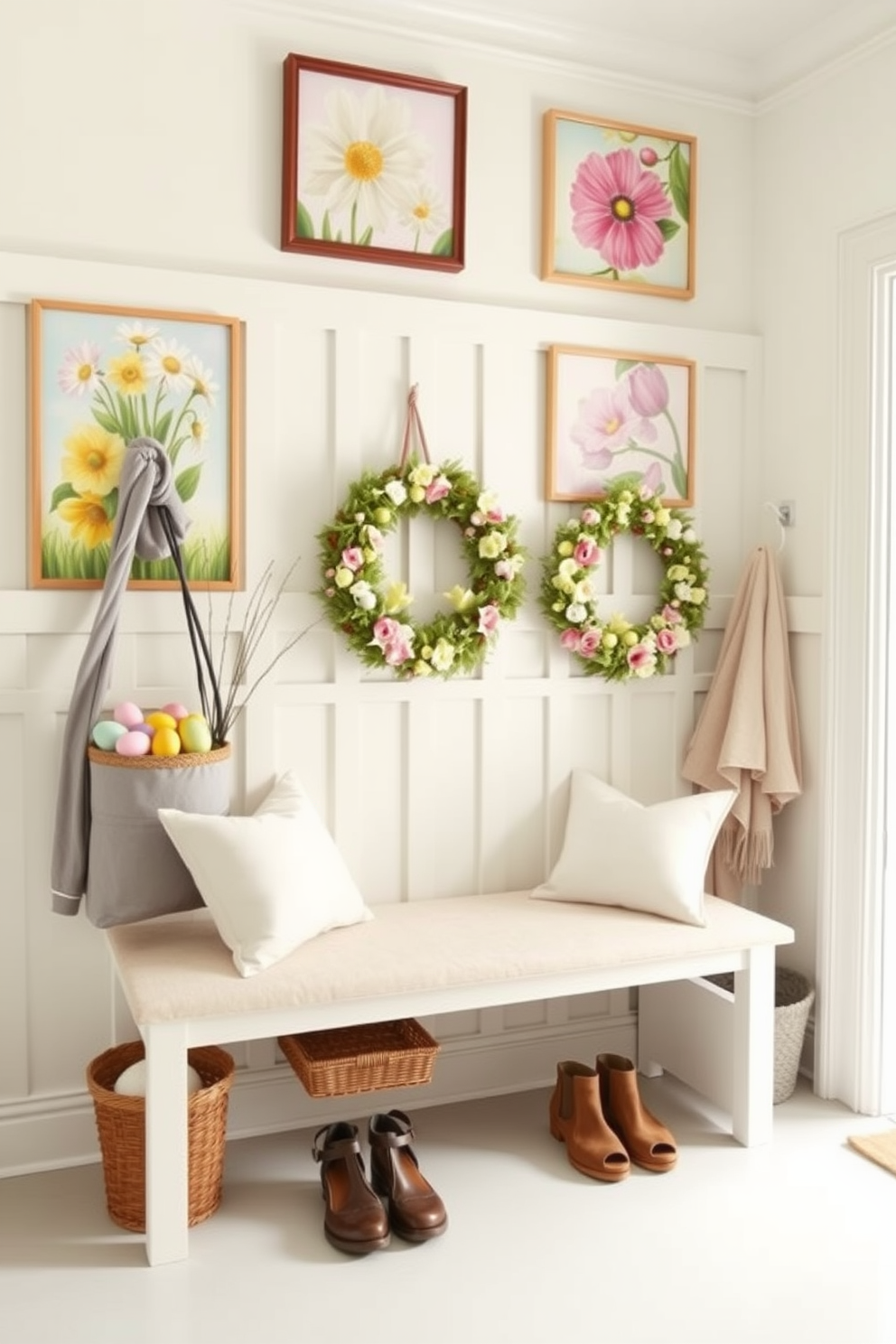 Mudroom Easter Decorating Ideas 10