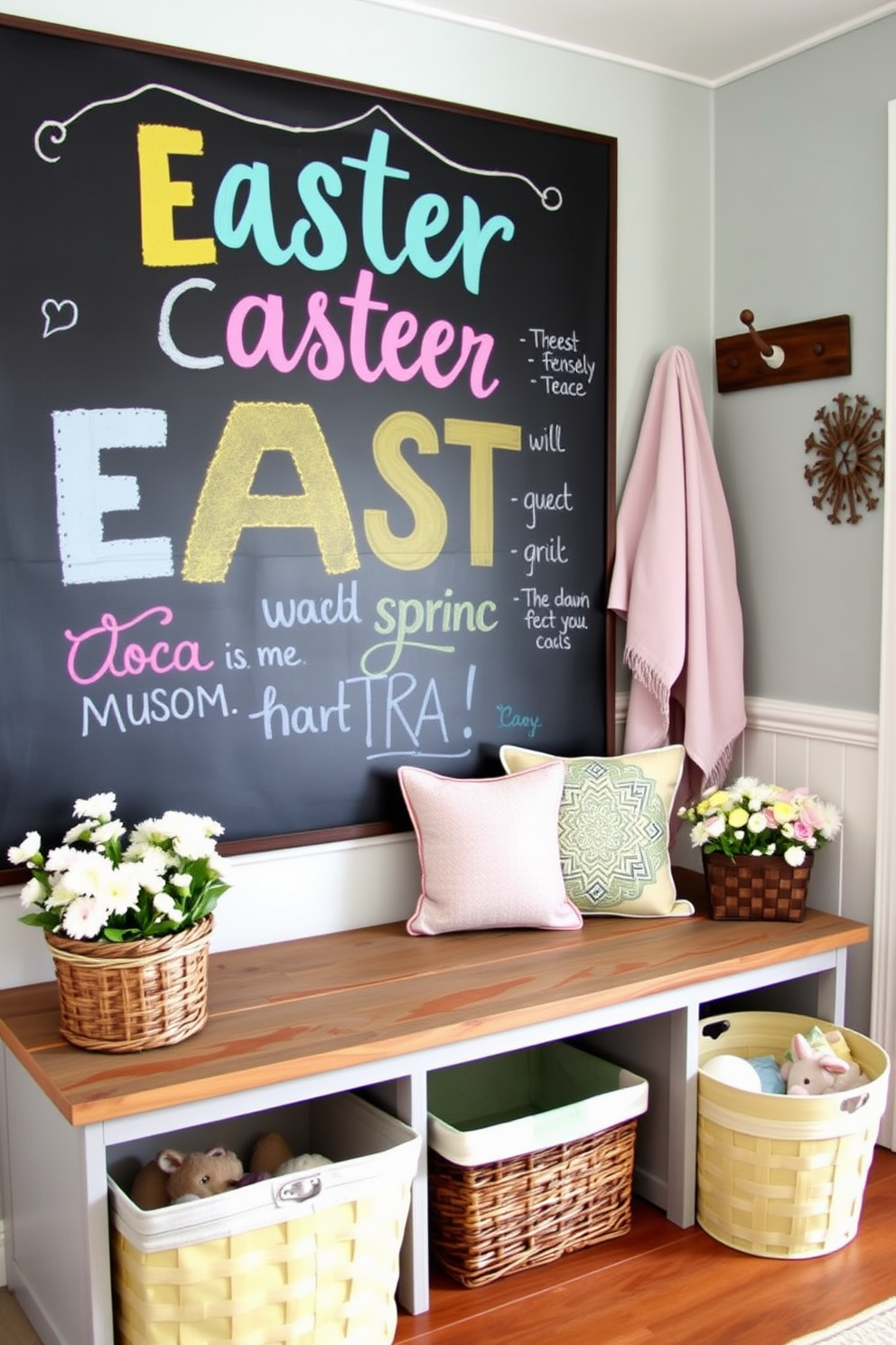 Mudroom Easter Decorating Ideas 12