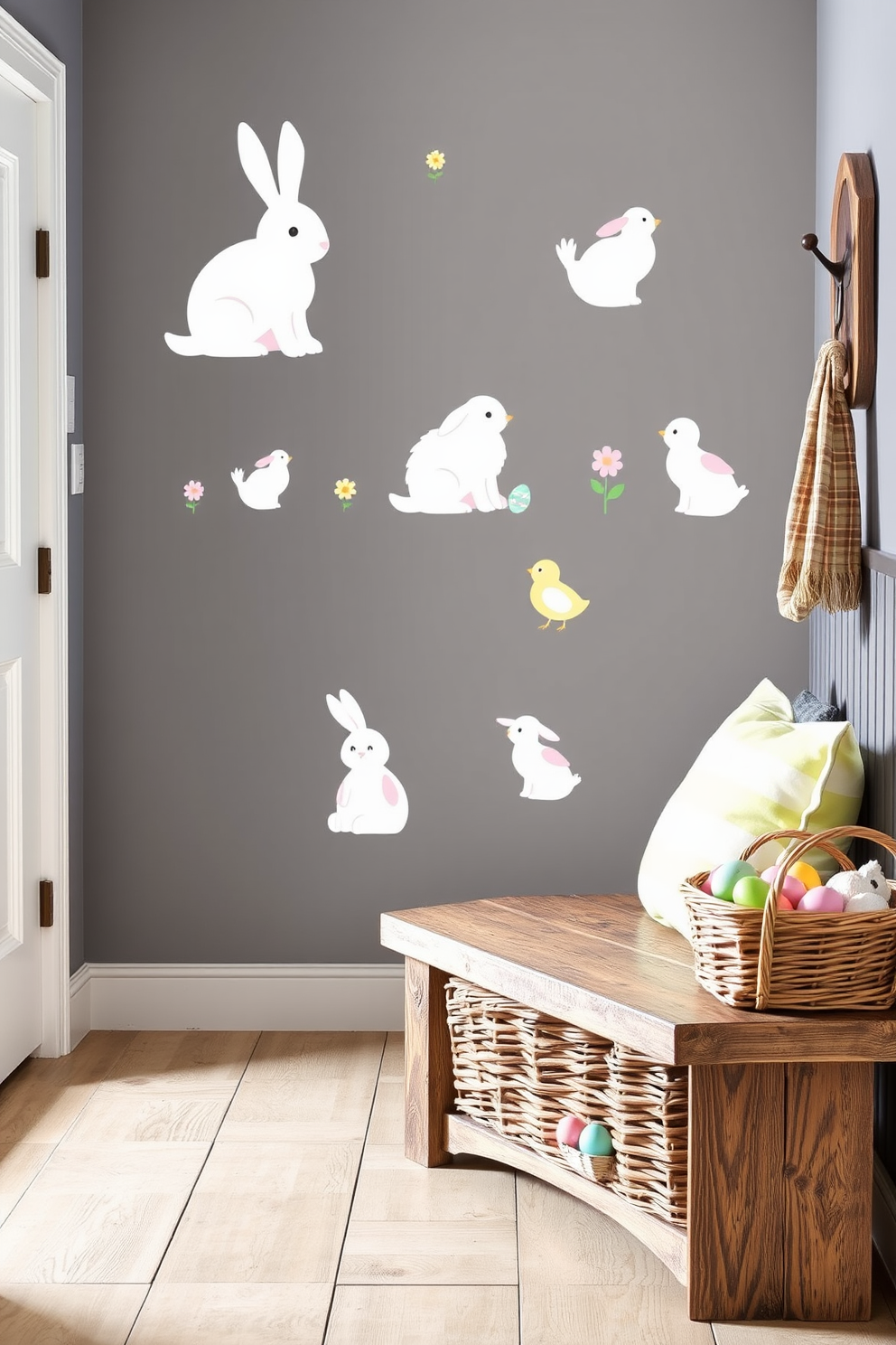 Mudroom Easter Decorating Ideas 19