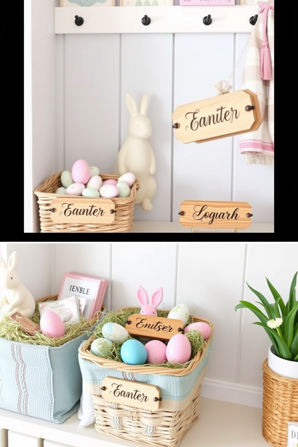 Mudroom Easter Decorating Ideas 23