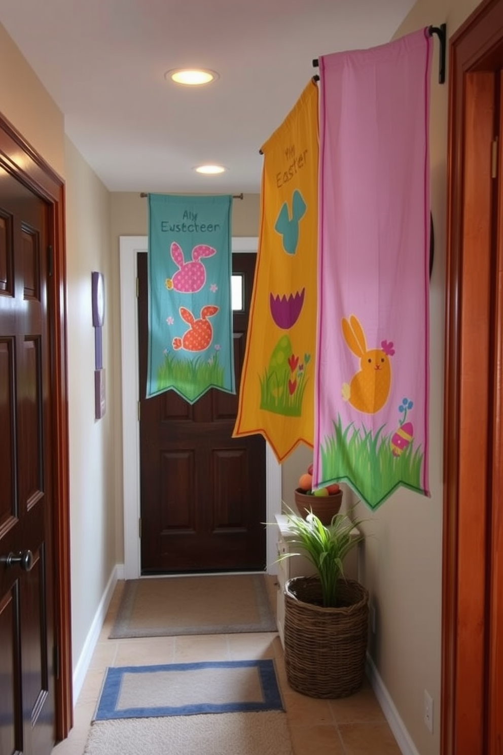 Mudroom Easter Decorating Ideas 24