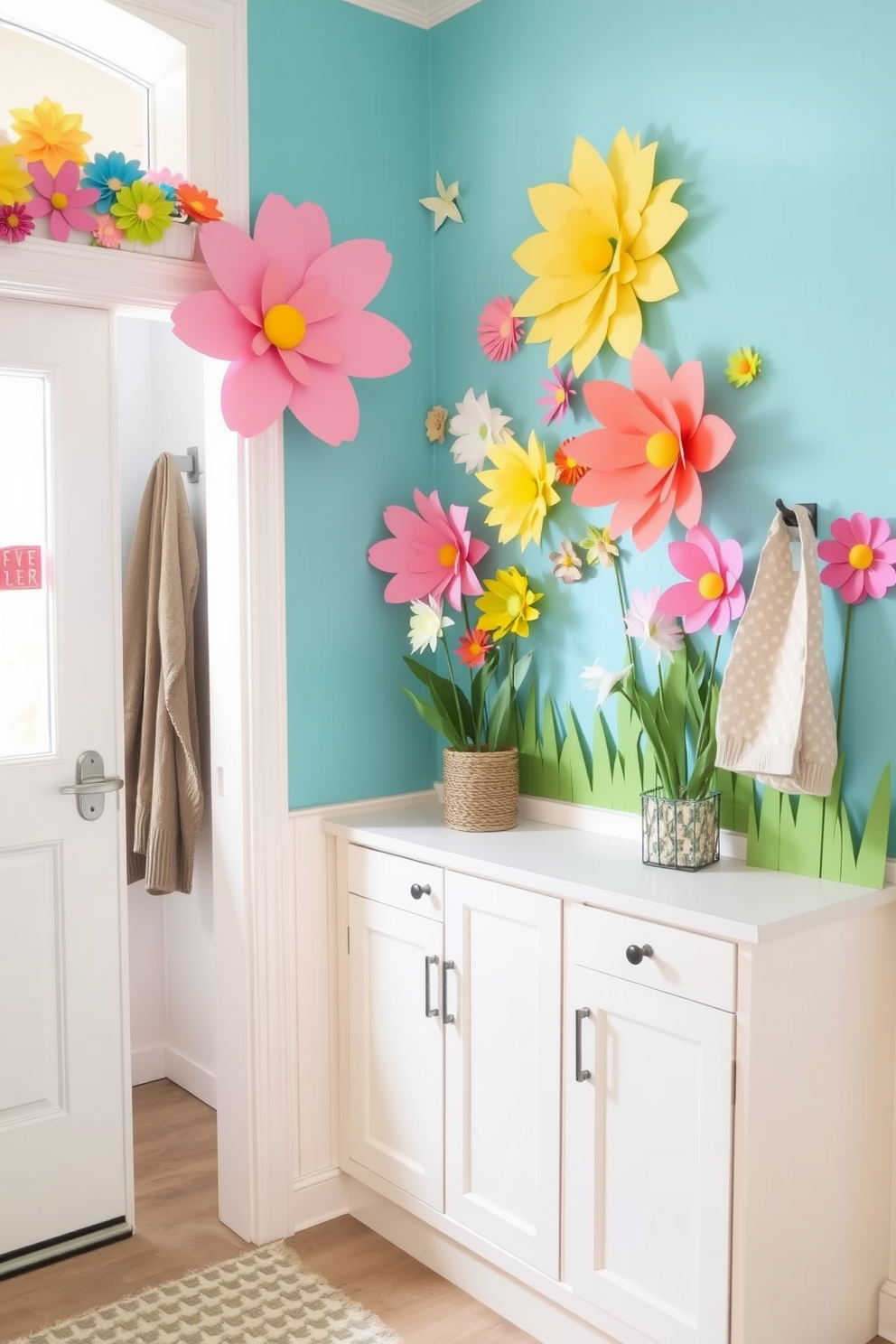 Mudroom Easter Decorating Ideas 29