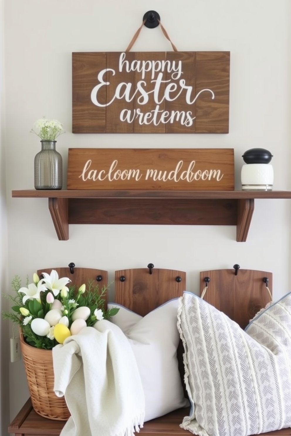 Mudroom Easter Decorating Ideas 6