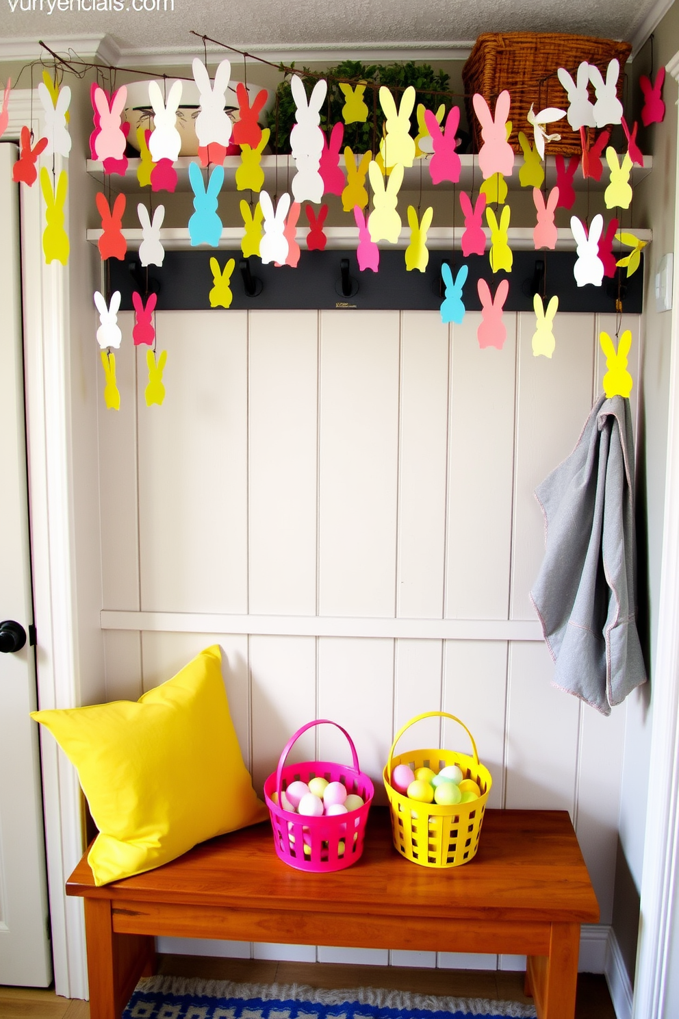 Mudroom Easter Decorating Ideas 8