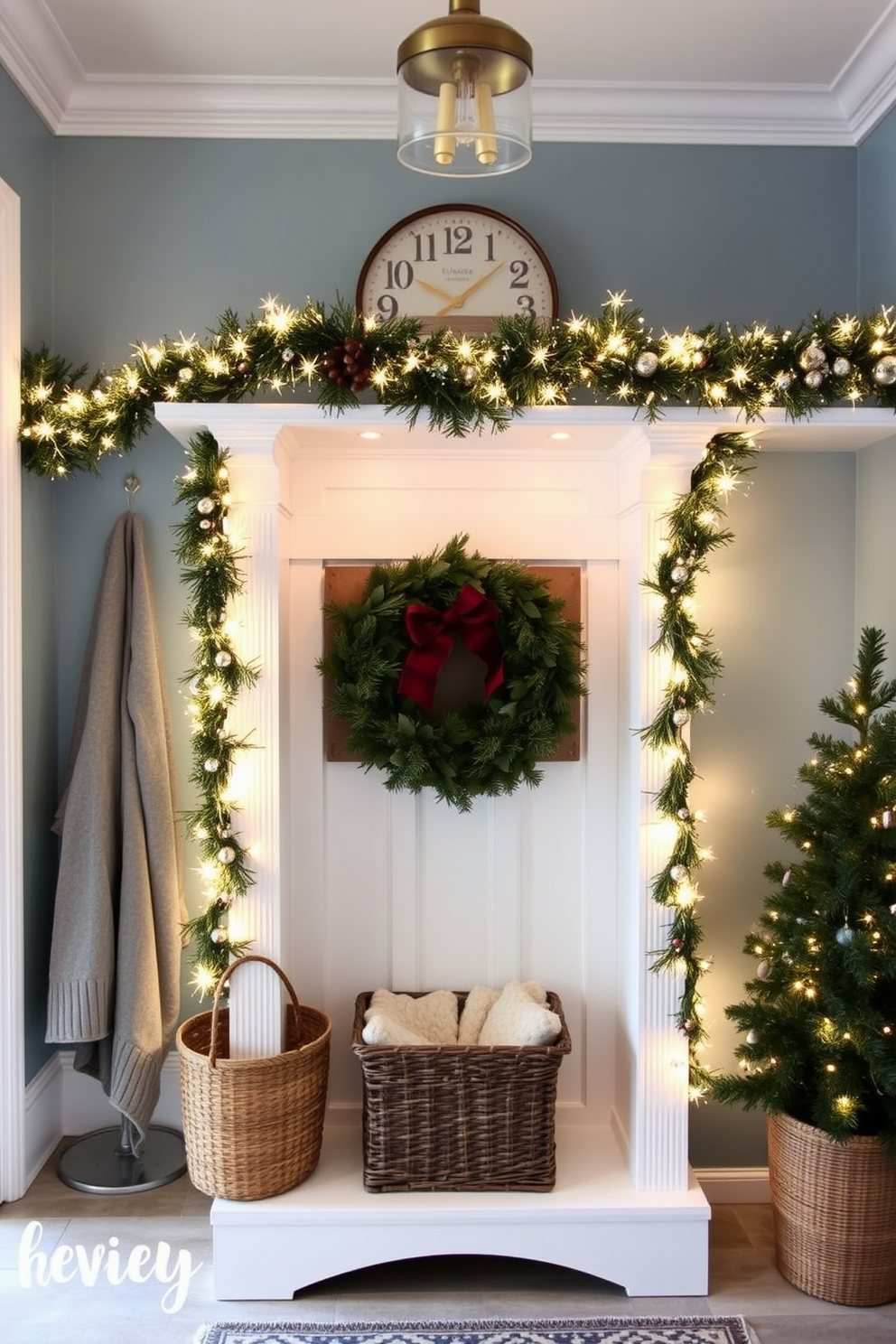 Mudroom Hanukkah Decorating Ideas 4