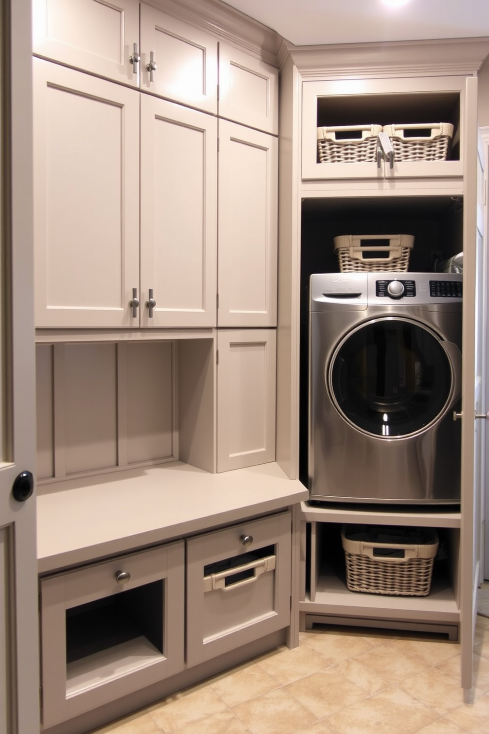 Mudroom Laundry Room Design Ideas 11