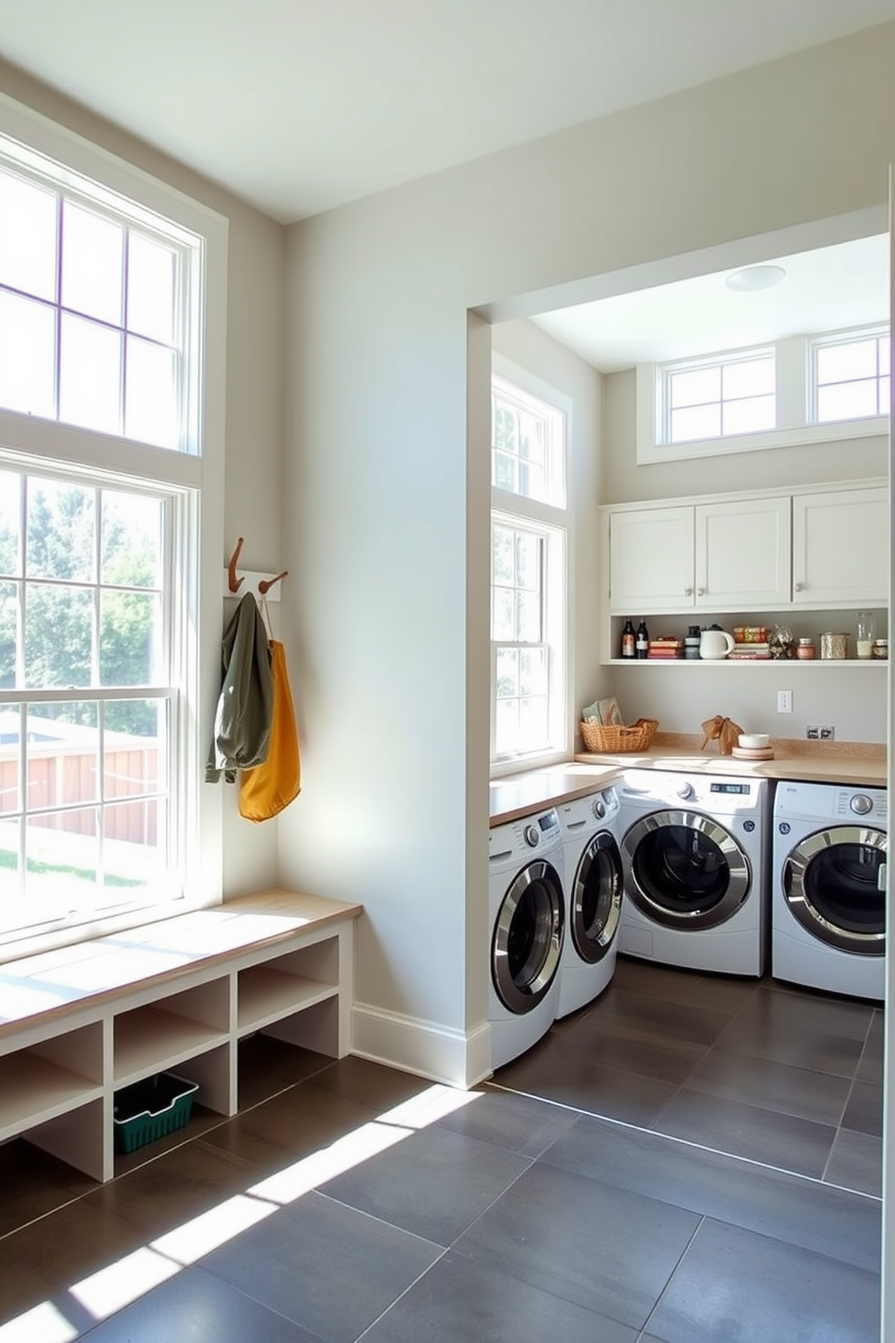 Mudroom Laundry Room Design Ideas 16