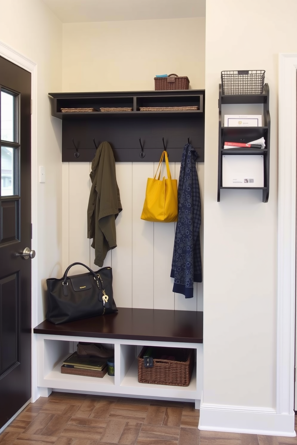 Mudroom Near Garage Design Ideas 25