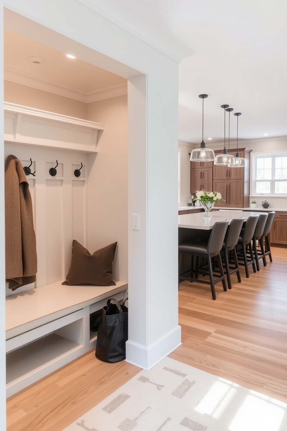 Mudroom Near Kitchen Design Ideas 12