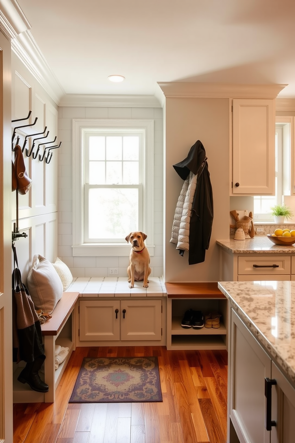 Mudroom Near Kitchen Design Ideas 15