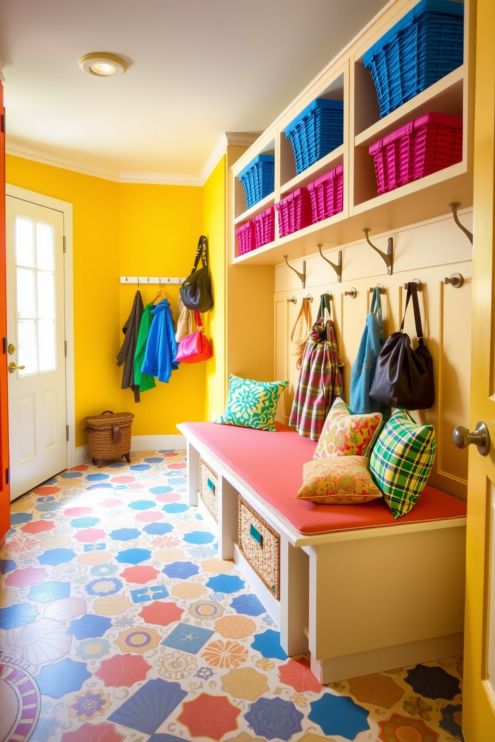 Mudroom Near Kitchen Design Ideas 23