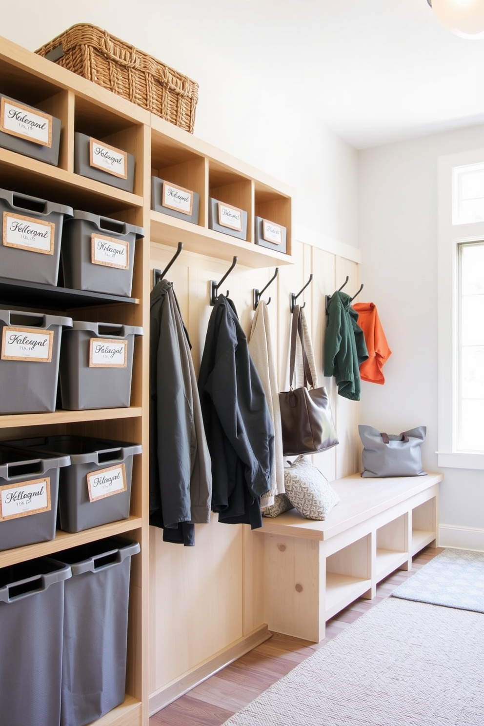 Mudroom Near Kitchen Design Ideas 27