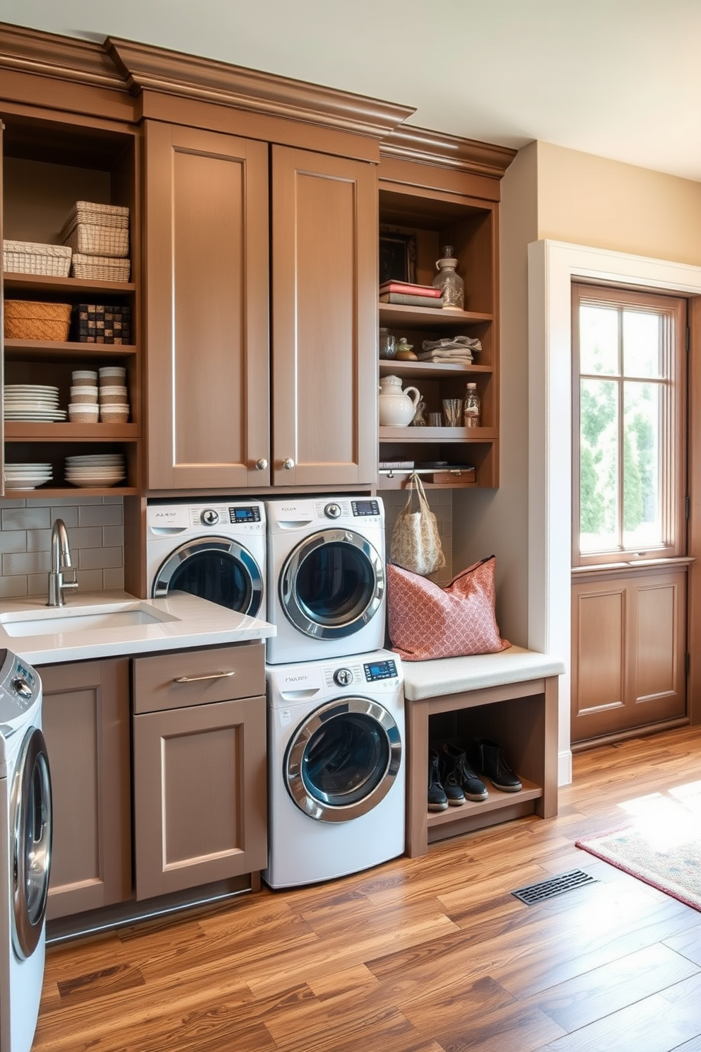 Mudroom Near Kitchen Design Ideas 6