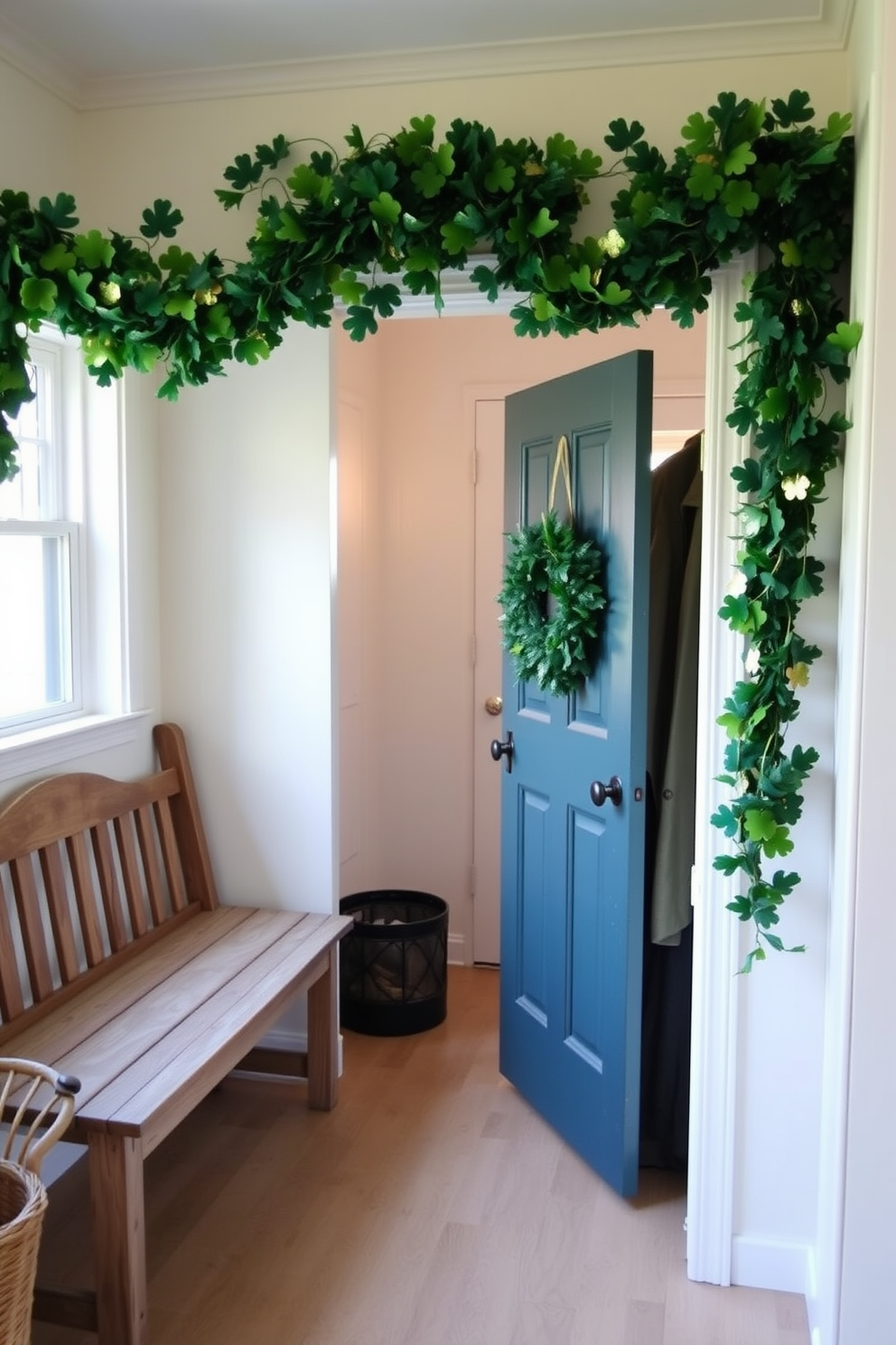 Mudroom St Patricks Day Decorating Ideas 1