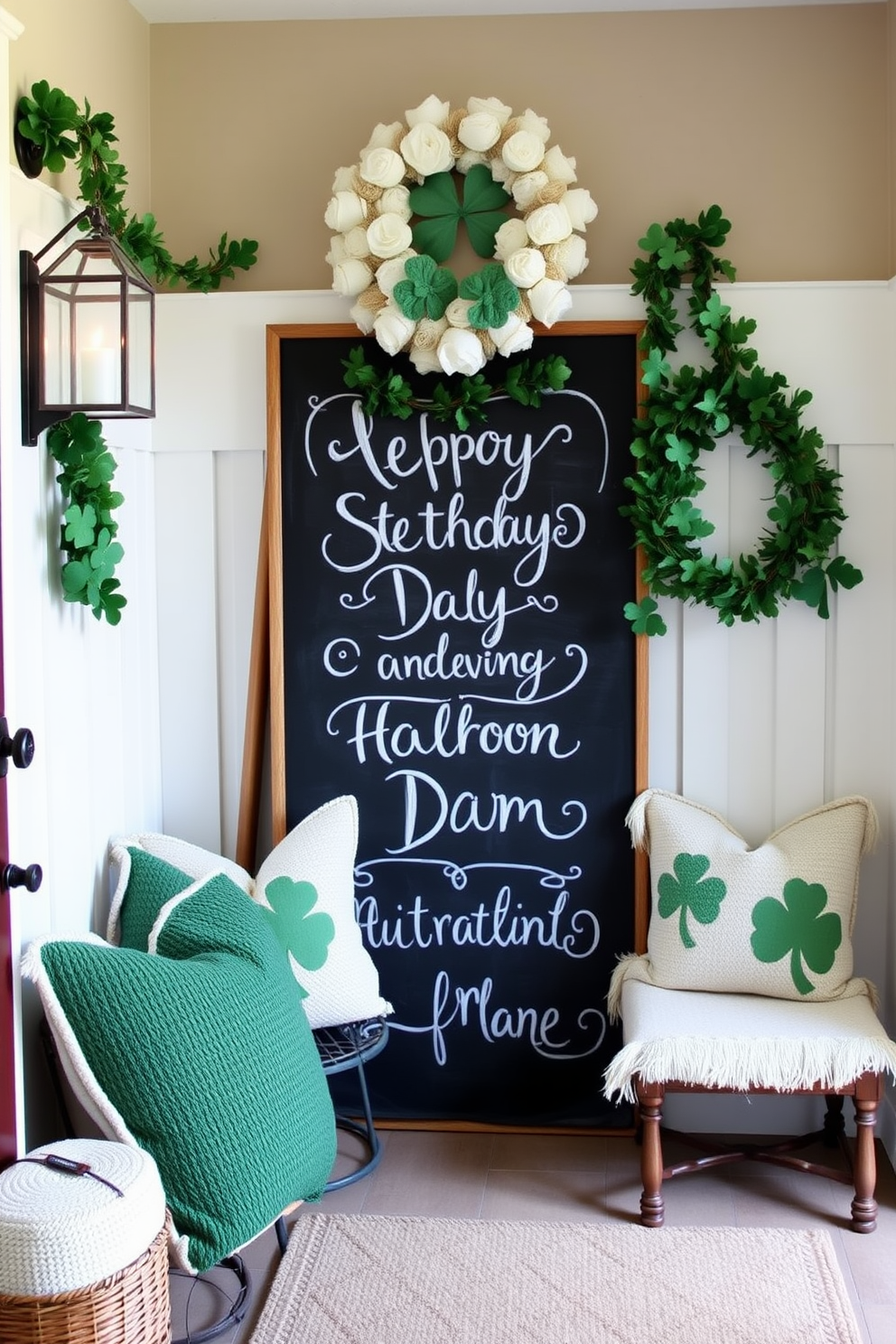 Mudroom St Patricks Day Decorating Ideas 19