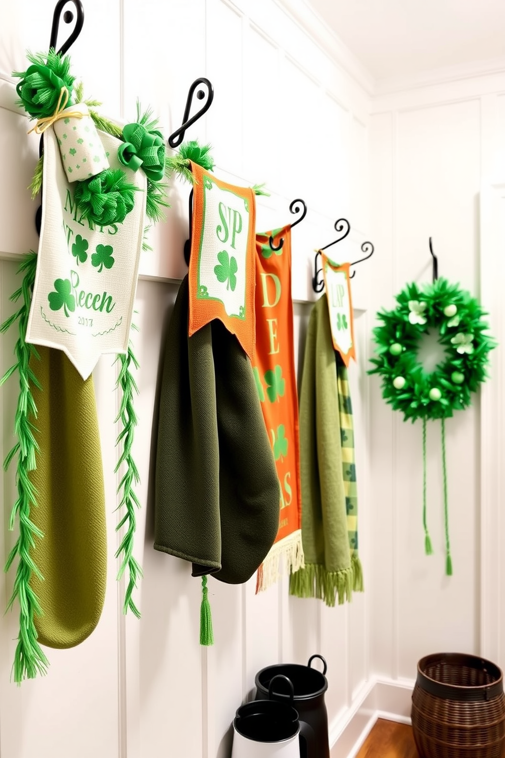 Mudroom St Patricks Day Decorating Ideas 26