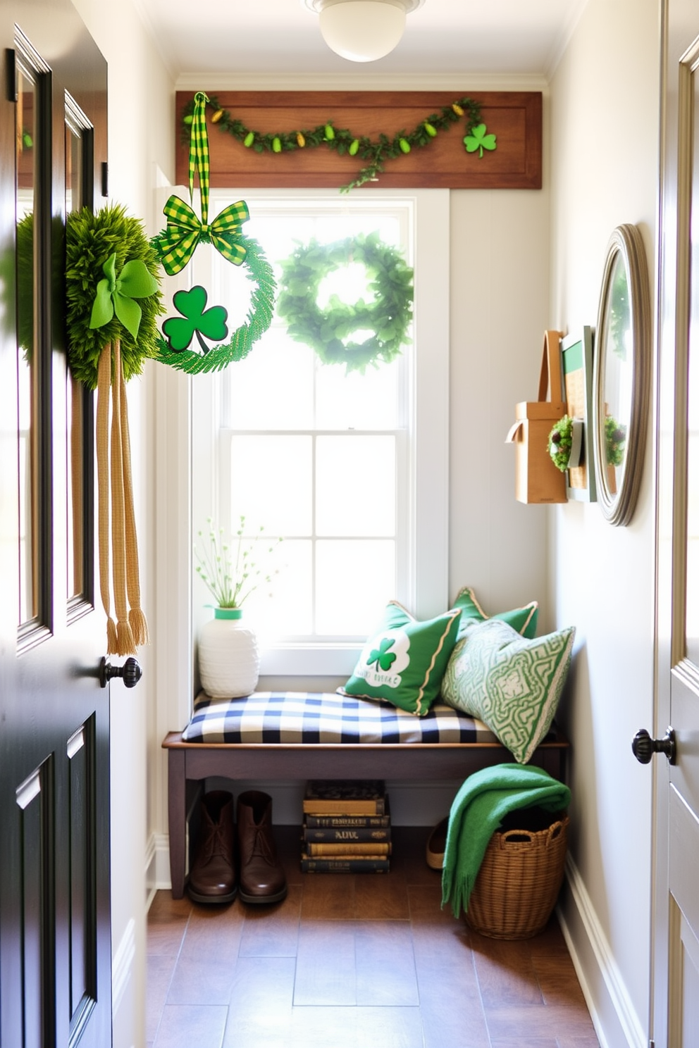 Mudroom St Patricks Day Decorating Ideas 28