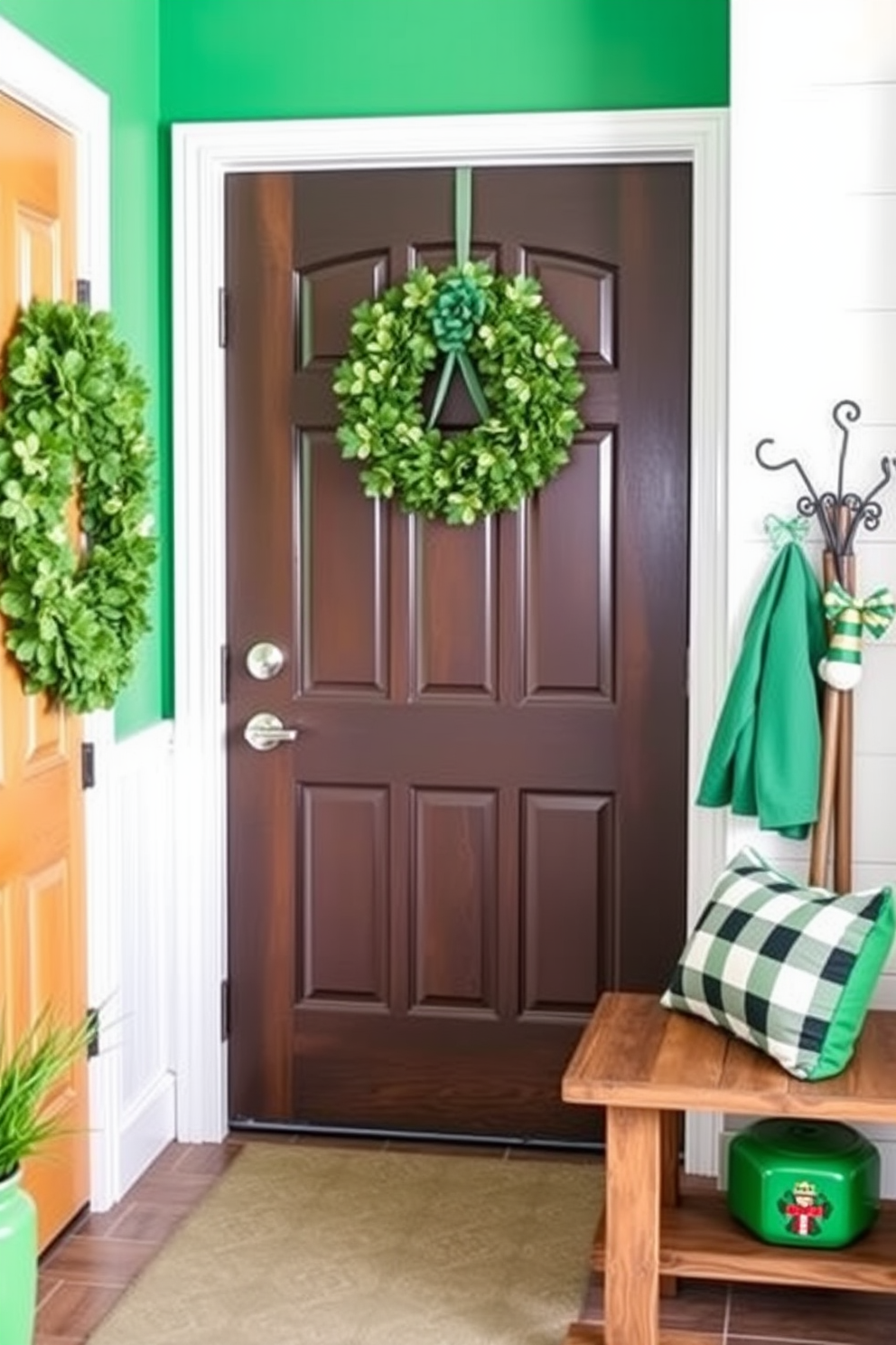 Mudroom St Patricks Day Decorating Ideas 6