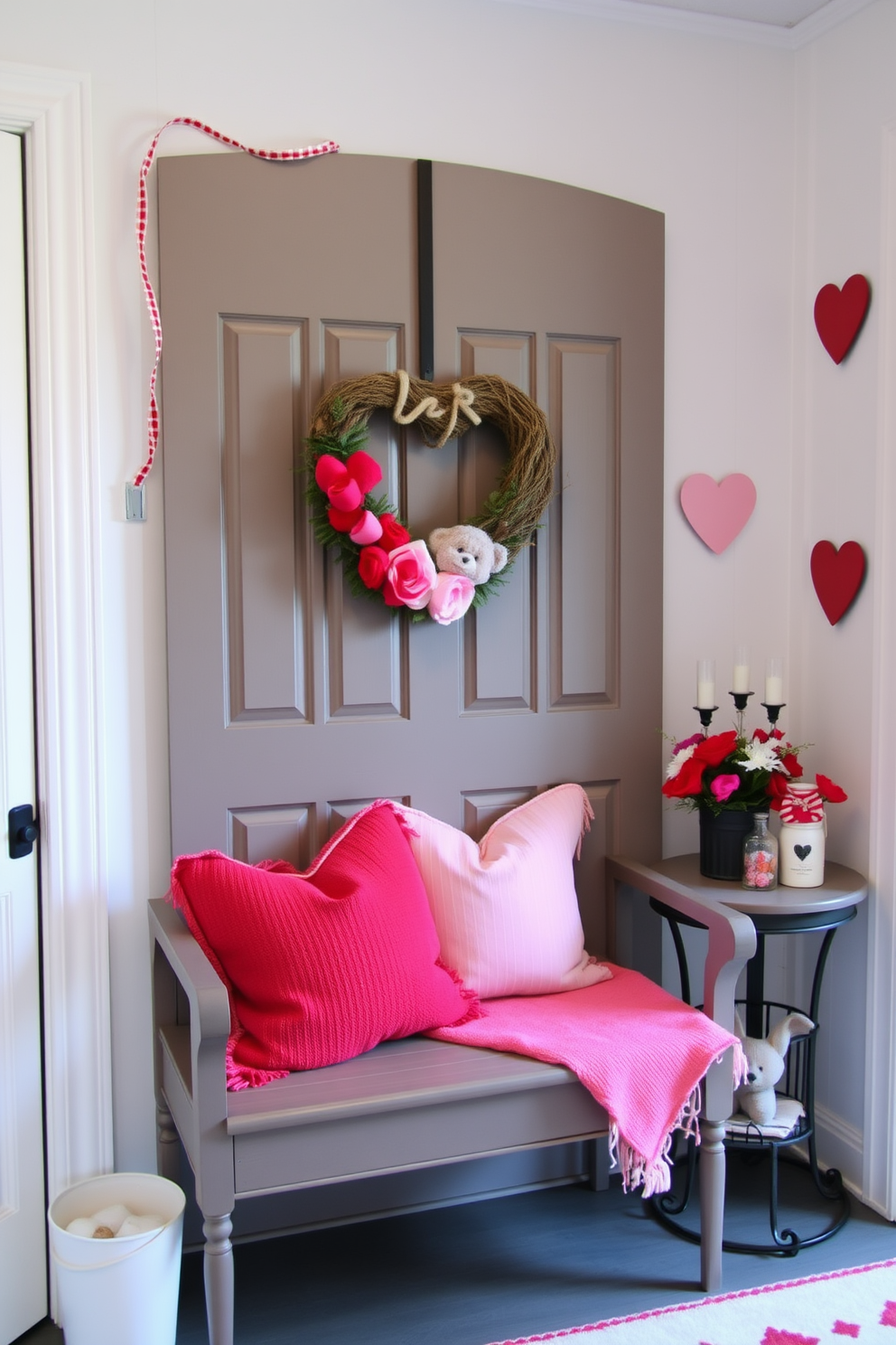 Mudroom Valentines Day Decorating Ideas 1