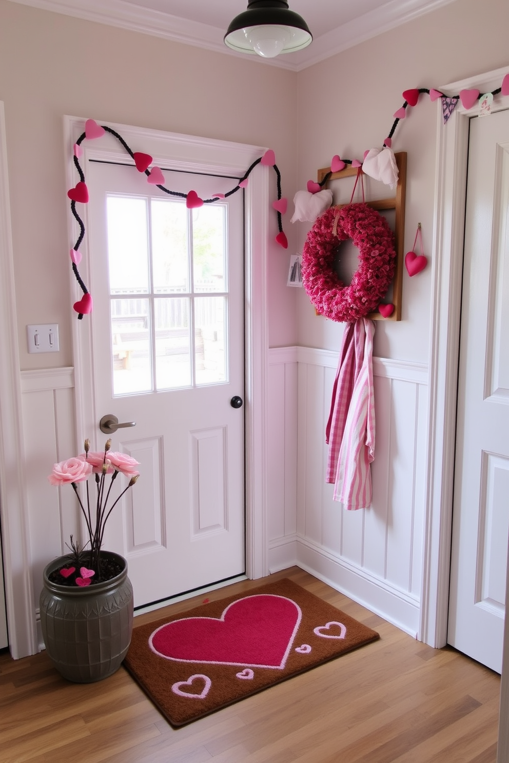 Mudroom Valentines Day Decorating Ideas 10