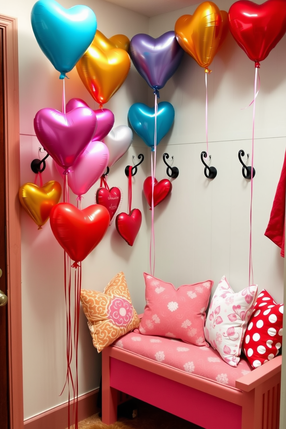 Mudroom Valentines Day Decorating Ideas 19