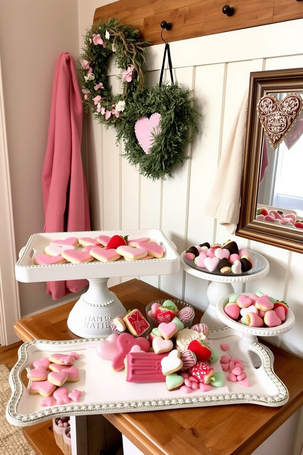 Mudroom Valentines Day Decorating Ideas 27