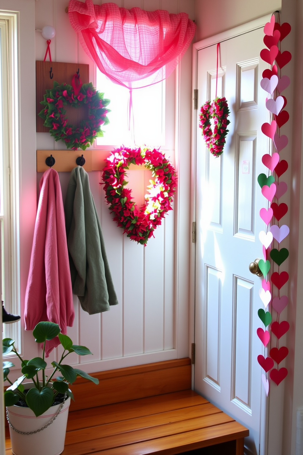 Mudroom Valentines Day Decorating Ideas 29