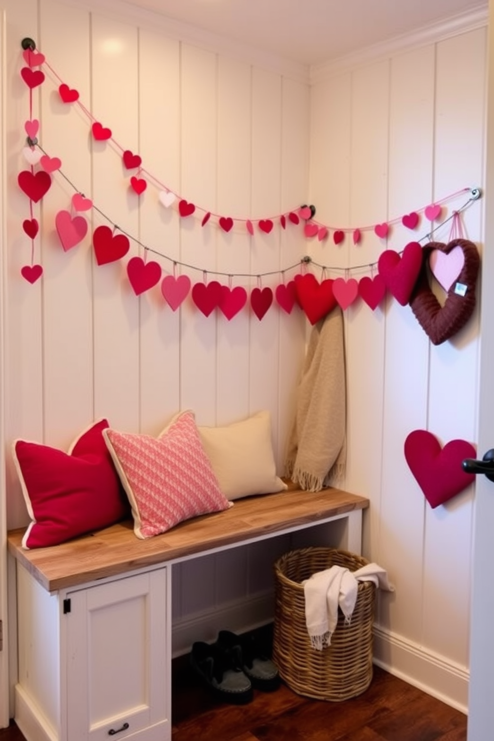 Mudroom Valentines Day Decorating Ideas 4